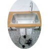 STANDALONE COUNTERTOP SINK KIT