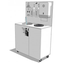 lave-mains portable MINI CLINIC