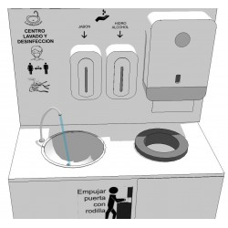 lave-mains portable MINI CLINIC