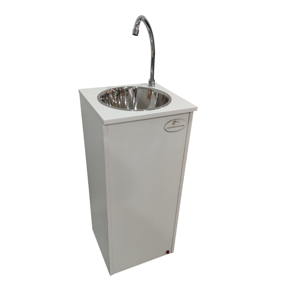 Portable self-contained sink ECO. Electric