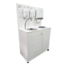 Portable and autonomous hand washing and disinfection center