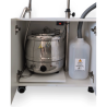 Portable Self-contained Hair Washing Unit with Hot Water | Electric Pump