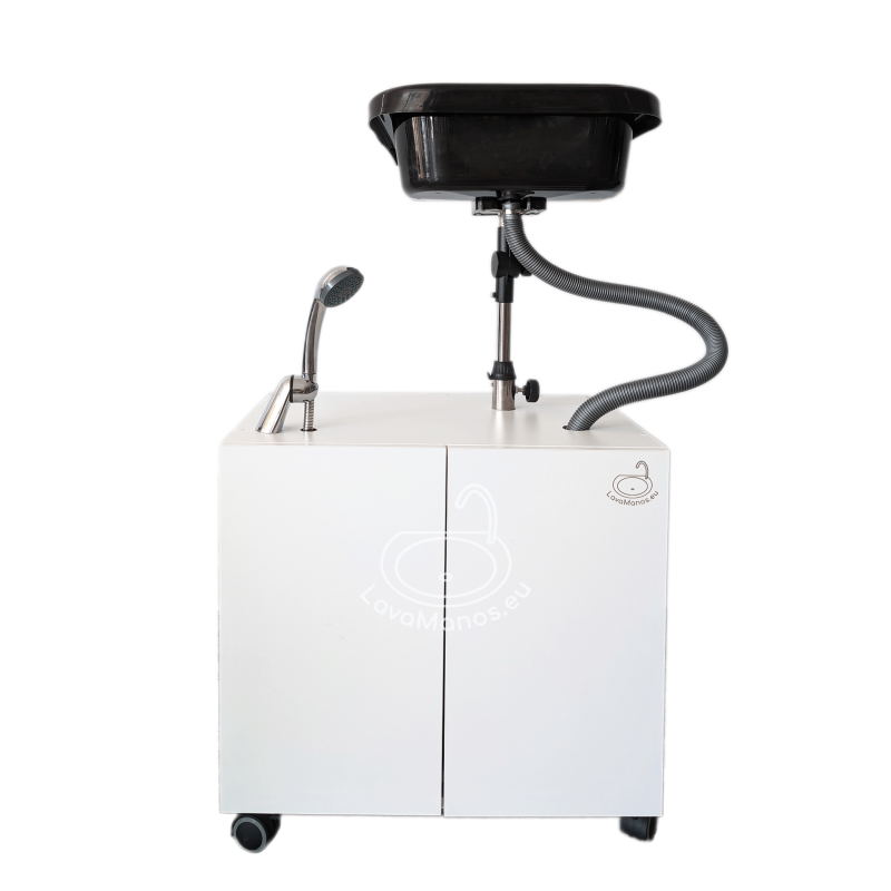Bac à Shampoing Portable Autonome avec Eau Chaude | Pompe Électrique