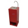 DECOR Red Self-contained Portable Sink | No Plumbing Required | Lavamanos.eu