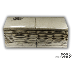 Serviette zigzag naturelle 11x19 cm