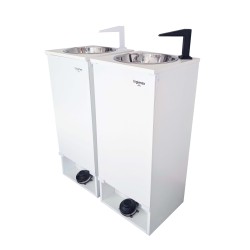 Self-contained portable sink Higienex. Hydraulic pump