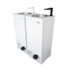 Self-contained portable sink Higienex. Hydraulic pump