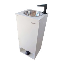 Lavamanos autónomo Higienex MELAMINA. Bomba hidráulica