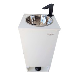 Lavamanos autónomo Higienex MELAMINA. Bomba hidráulica