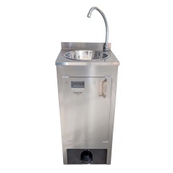 Lavabo autonome en acier...