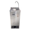 Lavabo autonome en acier inoxydable Higienex Plus. Pompe hydraulique