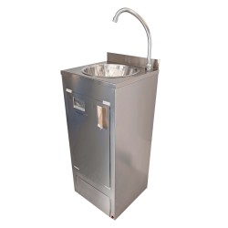 Lavabo autonome en acier inoxydable Higienex Plus. Pompe électrique