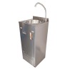 Lavabo autonome en acier inoxydable Higienex Plus. Pompe électrique