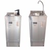 Lavabo autonome en acier inoxydable Higienex Plus. Pompe électrique
