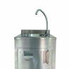 Lavabo autonome en acier inoxydable Higienex Plus. Pompe électrique