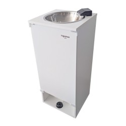 Lave-mains Autonome Portable Higienex. Robinet "Clic Cascade Noir". Électrique