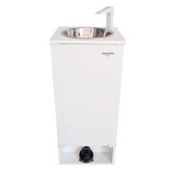 Lavamanos autónomo Higienex MELAMINA. Bomba hidráulica