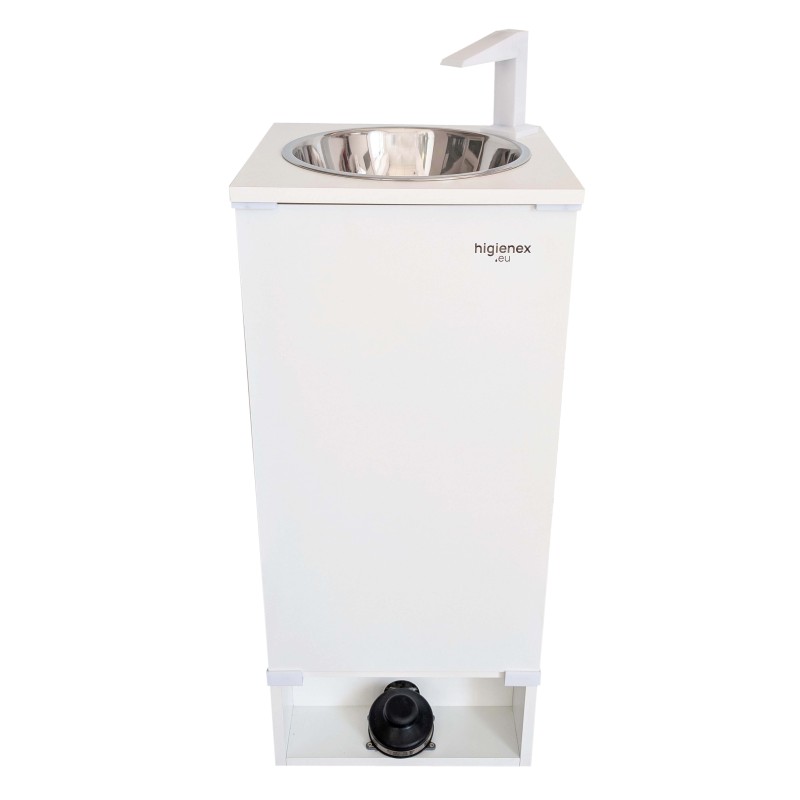 Lavamanos autónomo Higienex MELAMINA. Bomba hidráulica