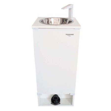 Lave-mains autonome portable Higienex. Pompe hydraulique