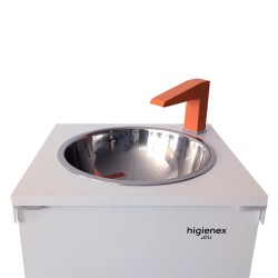 Lavamanos autónomo Higienex MELAMINA. Bomba hidráulica