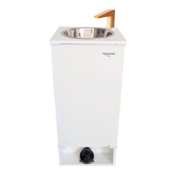 Lavamanos autónomo Higienex MELAMINA. Bomba hidráulica