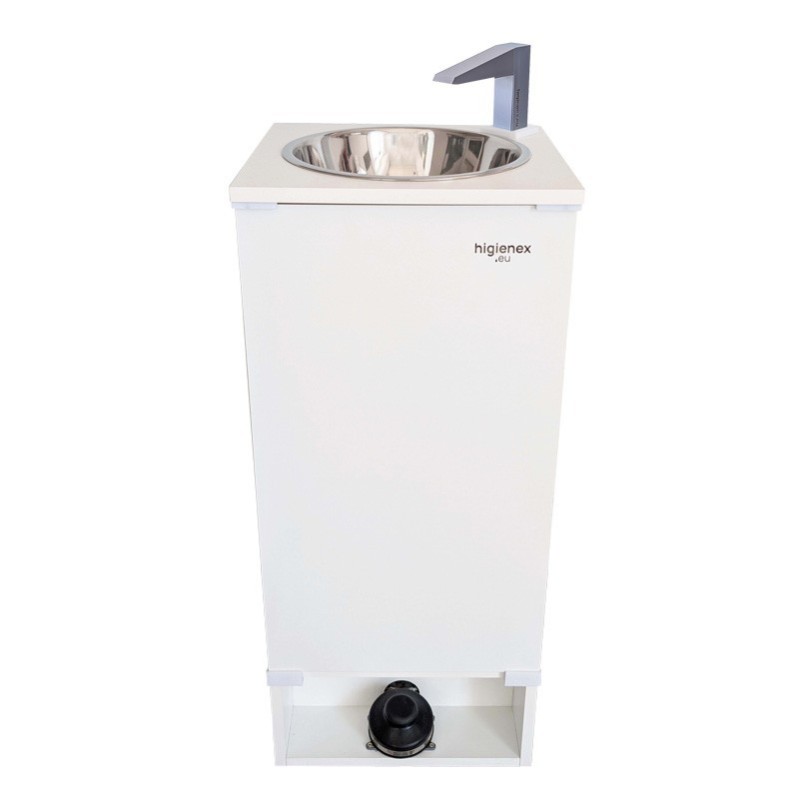 Lavamanos autónomo Higienex MELAMINA. Bomba hidráulica