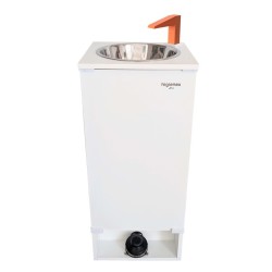 Lavamanos autónomo Higienex MELAMINA. Bomba hidráulica