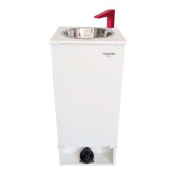 Lavamanos autónomo Higienex MELAMINA. Bomba hidráulica