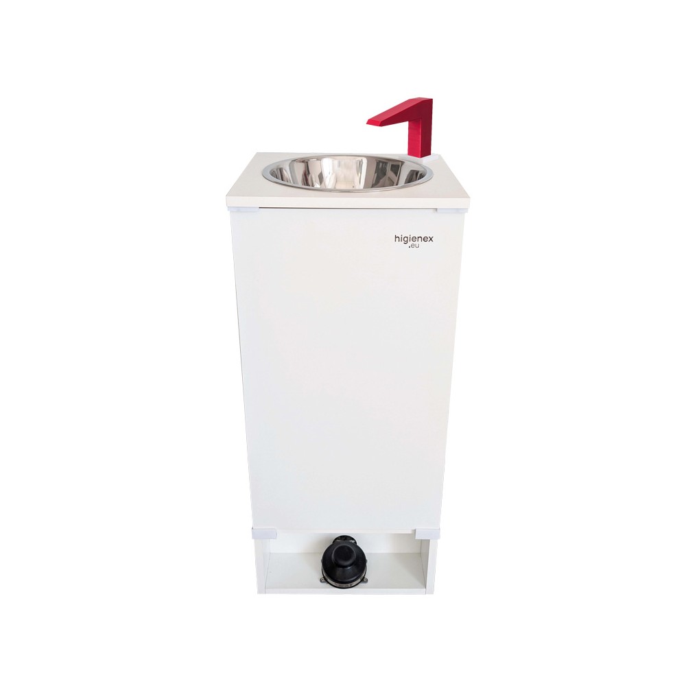 Lave-mains autonome portable Higienex. Pompe hydraulique