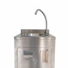 Lavabo autonome en acier inoxydable Higienex Plus. Pompe hydraulique