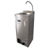 Lavabo autonome en acier inoxydable Higienex Plus. Pompe électrique
