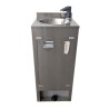 Lavabo autonome en acier inoxydable Higienex Plus. Pompe électrique