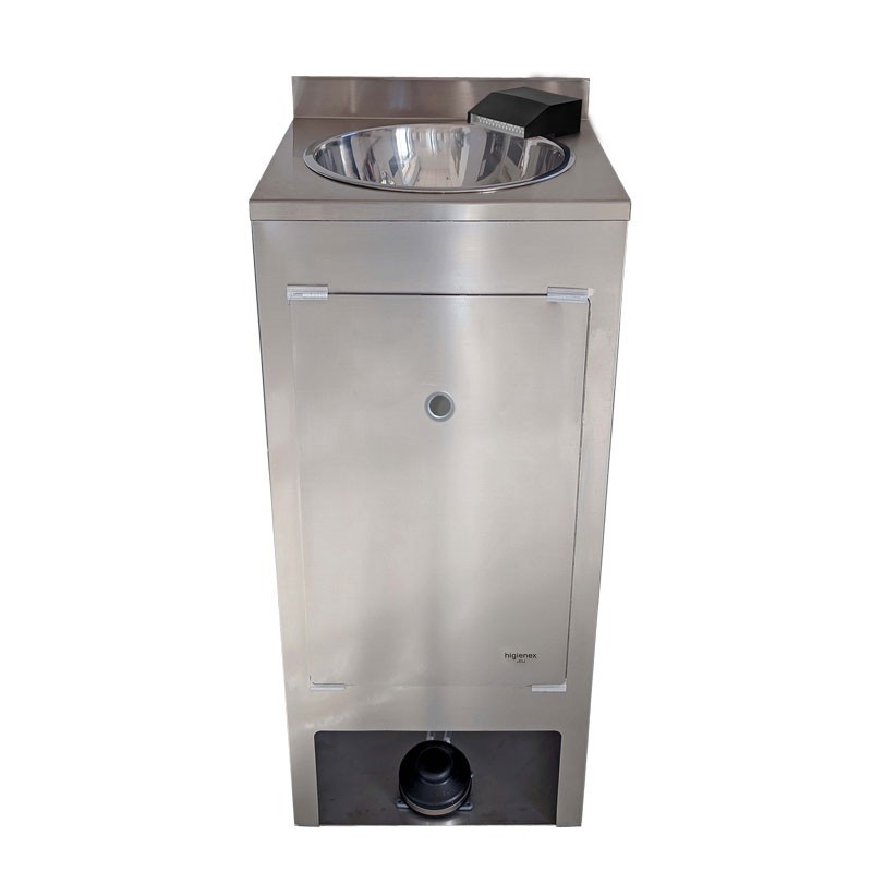 Lava-mãos Autónomo Inox Higienex PL | Hidráulico ou Elétrico | Vários Modelos de Torneira