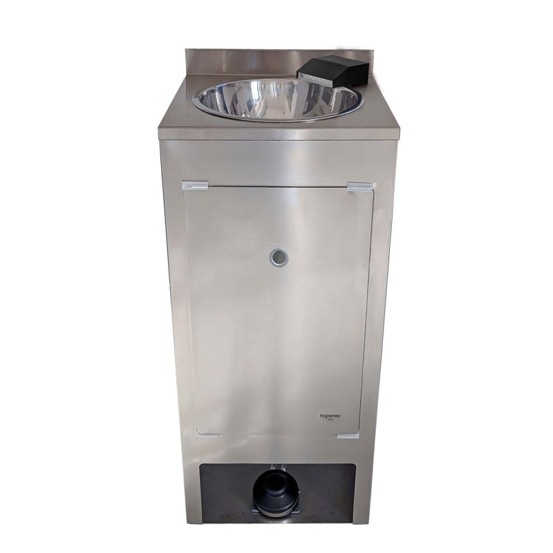 Lava-mãos Autónomo Portátil Higienex Inox · Painel Frontal Liso