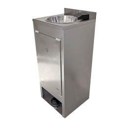 Lava-mãos Autónomo Inox Higienex PL | Hidráulico ou Elétrico | Vários Modelos de Torneira