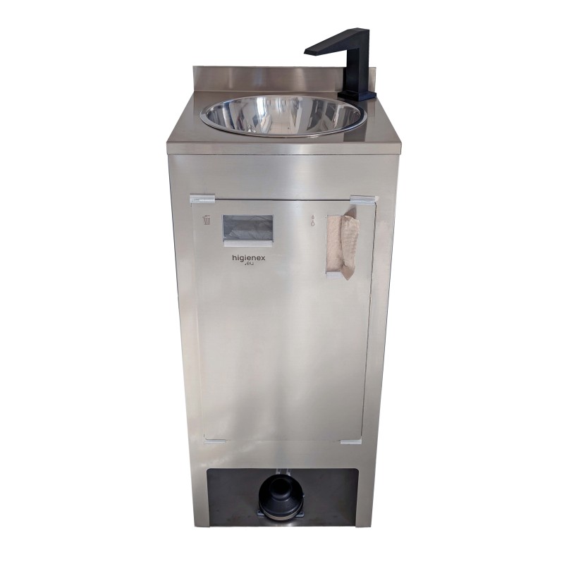 Lava-mãos Autónomo Inox Higienex Plus | Hidráulico ou Elétrico