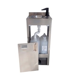 Lava-mãos Autónomo Inox Higienex Plus | Hidráulico ou Elétrico