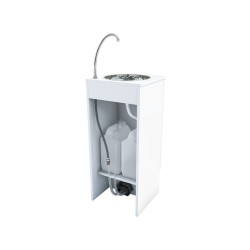 Lave-mains autonome Mini Clinic Blanc | Hydraulique ou Électrique