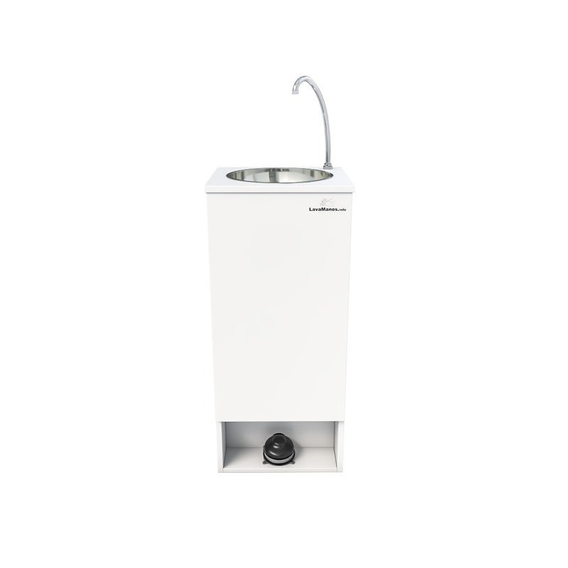 Lave-mains autonome Mini Clinic Blanc | Hydraulique ou Électrique
