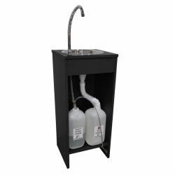 Lavamanos Autónomo ECO Negro · Bomba Eléctrica 12 V