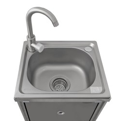 Self-contained ElectroECO Sink | Stainless Steel