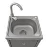 Self-contained ElectroECO Sink | Stainless Steel