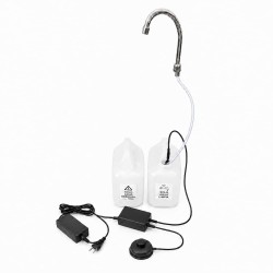 Kit fregadero autónomo para encimera. Bomba eléctrica