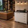 Self-contained Sink Kit for Countertop Installation | Electric Pump | Lavamanos.eu