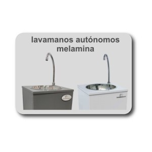 Self-contained melamine sinks. Special clinics.