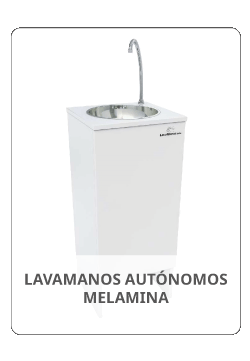 lavamanos autonomos en melamina