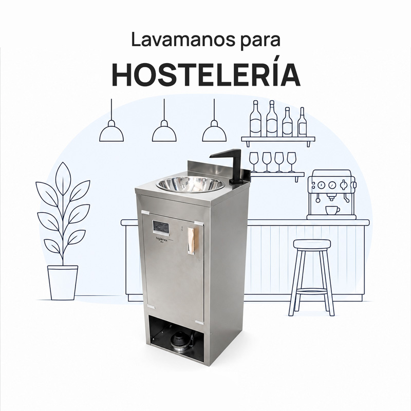 Lavamanos autónomos para hostelería