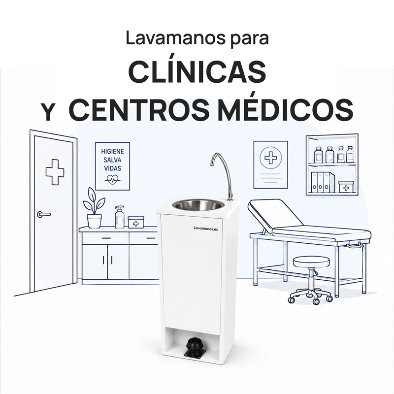 lavamanos autónomos para clínicas y centros médicos