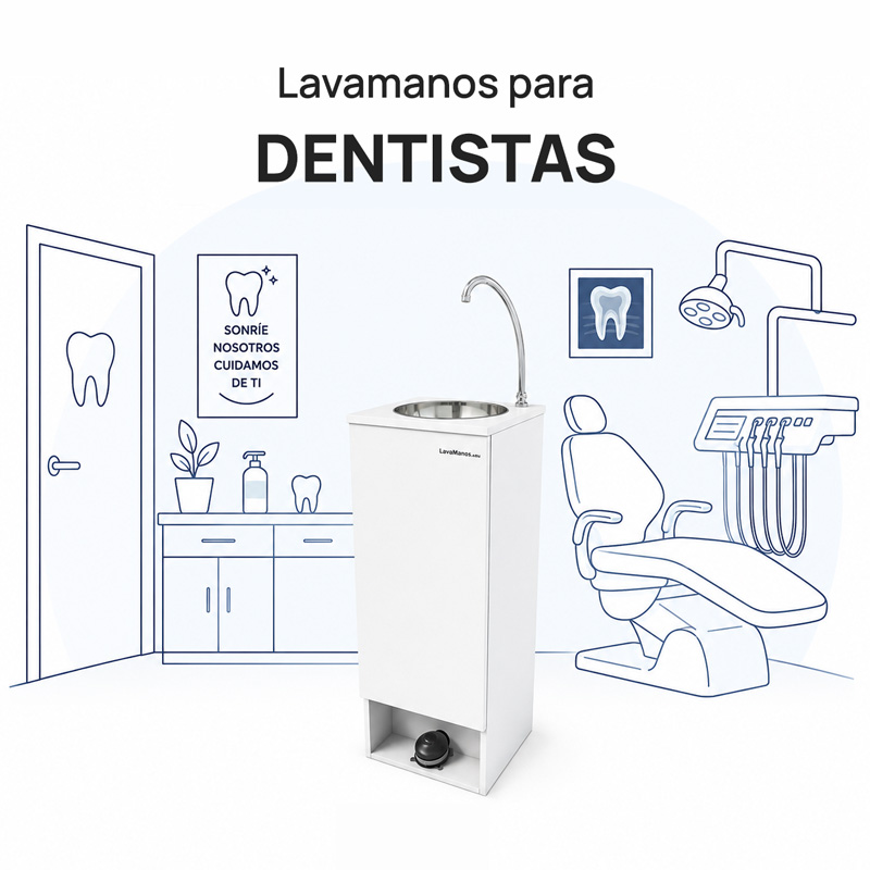 Lavamanos autónomos para clínicas dentales